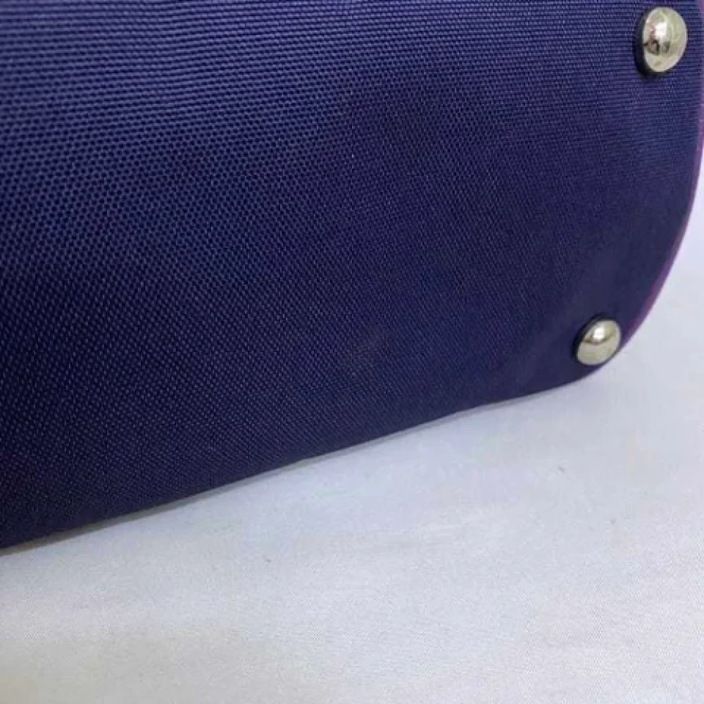 Loewe Pre-owned Canvas handbags Purple Dames