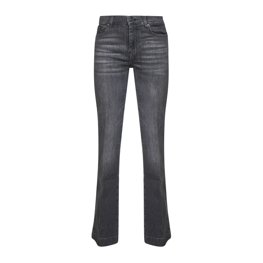 7 For All Mankind Bootcut Jeans, Female, W31, Slim Illusion Dojo Black