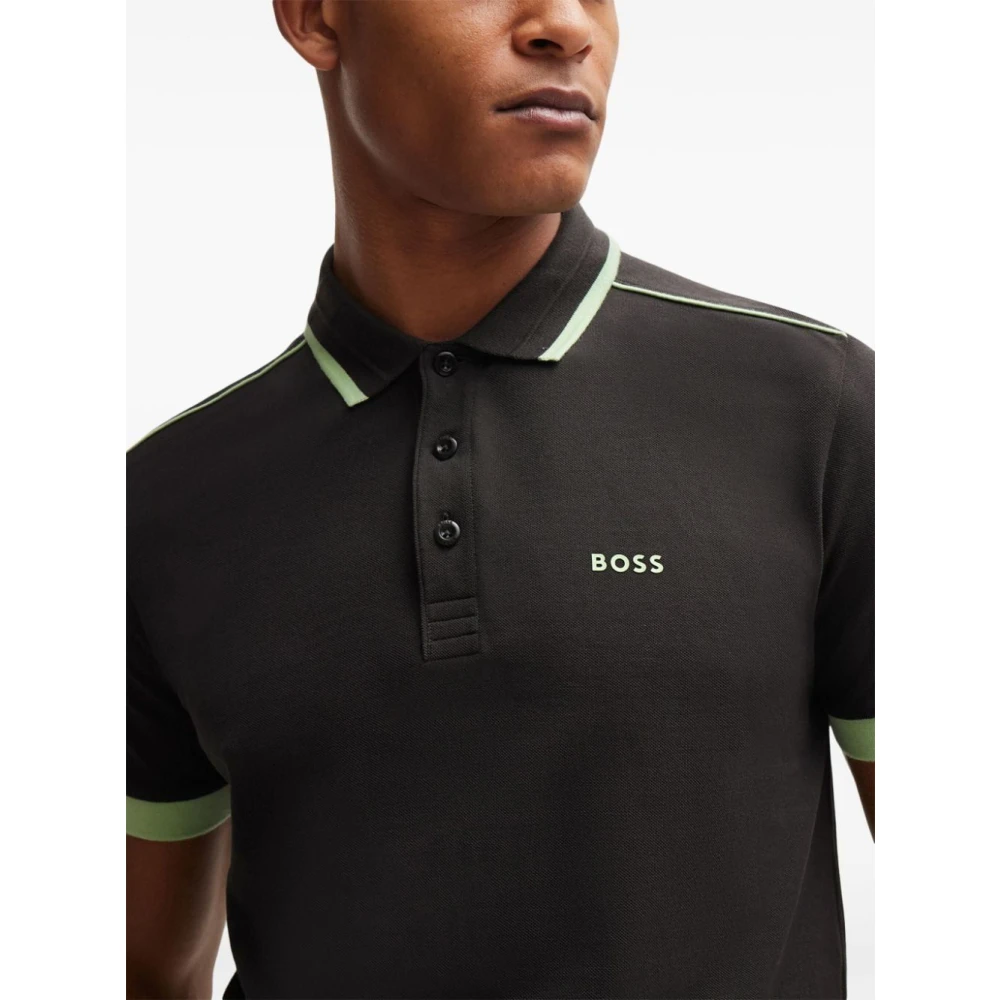 Hugo Boss Klassieke Polo Shirt voor Mannen Black Heren