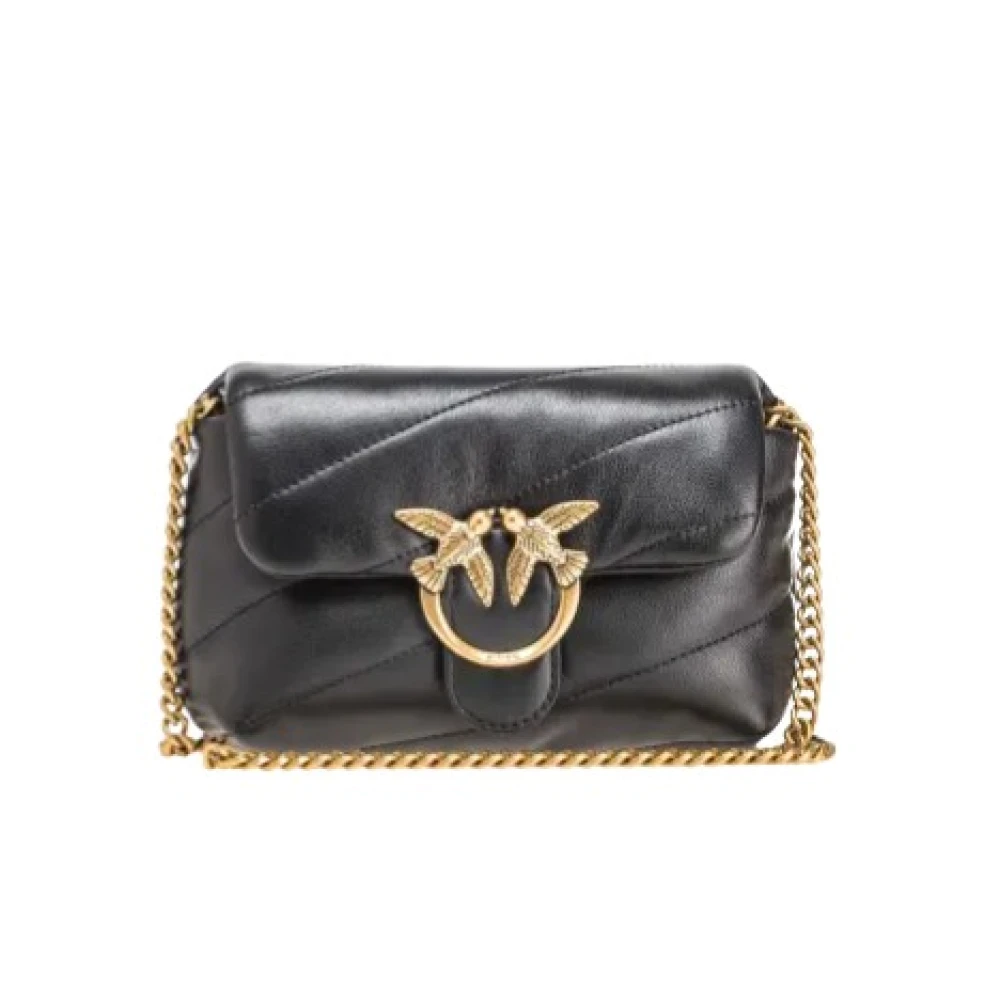 Pinko Stijlvolle Zwarte Tassen Black Dames