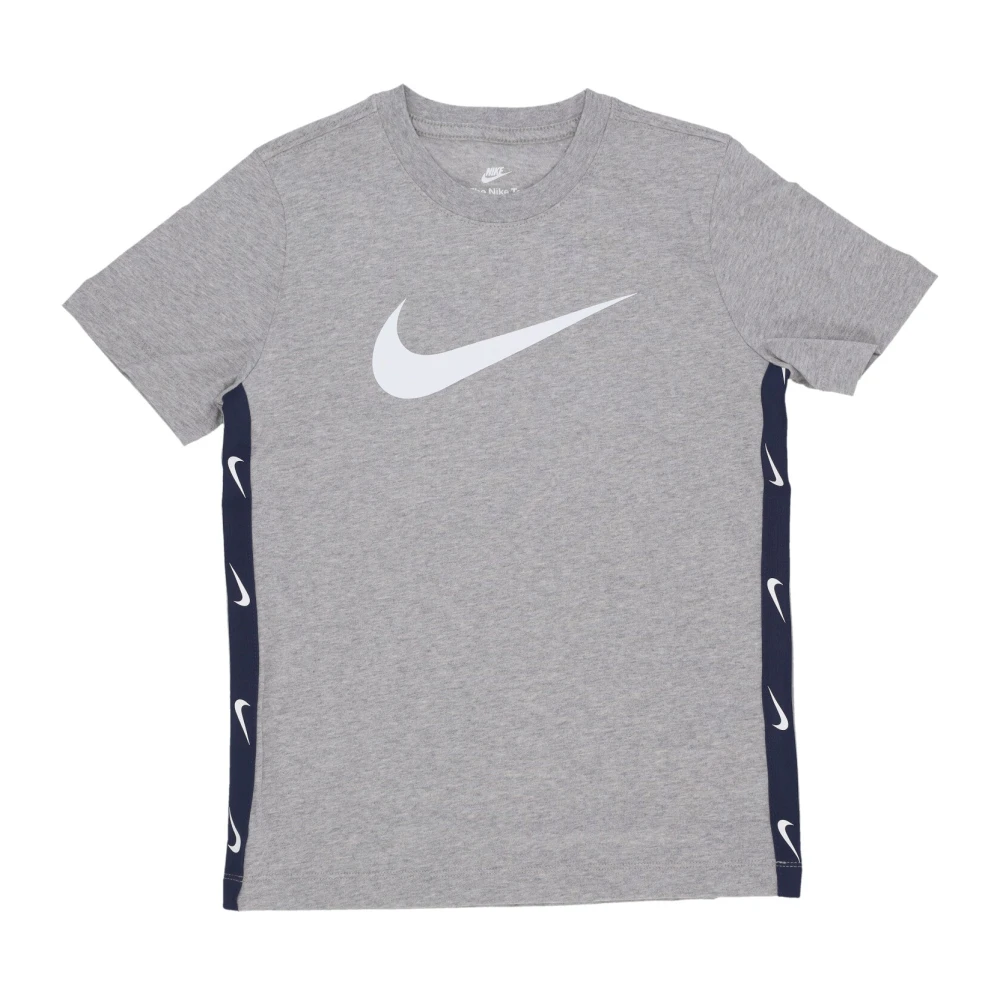 Nike Poly Tee Sportswear Club T-shirt Gray Heren