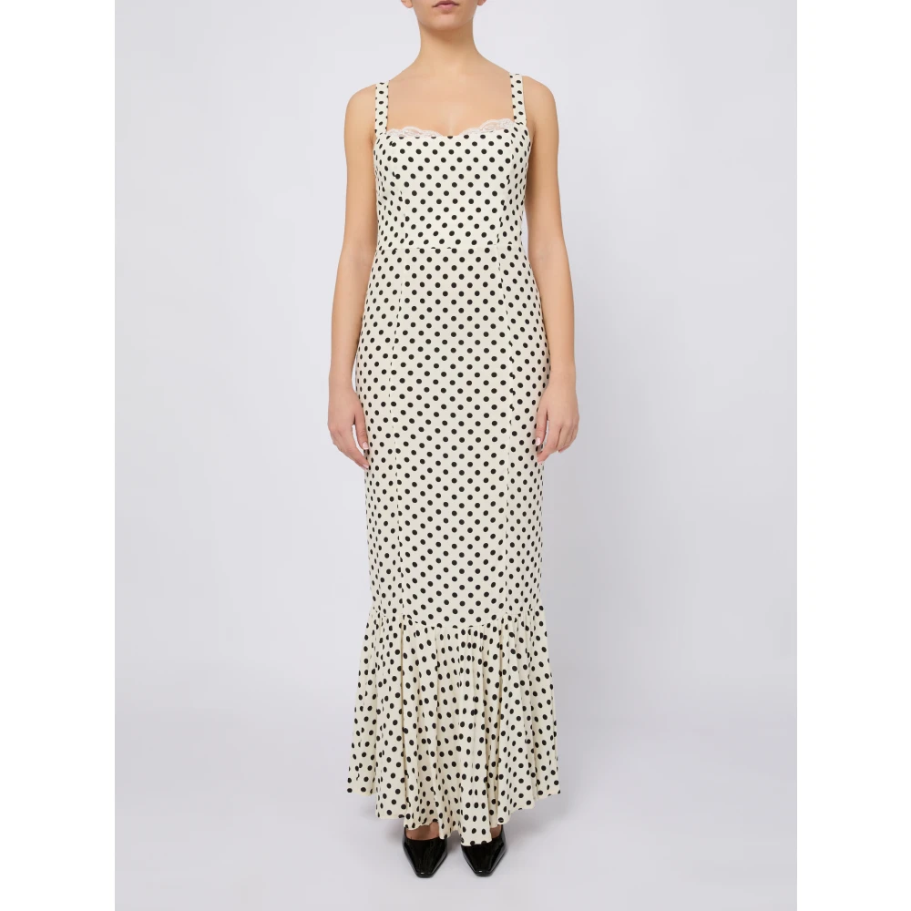 Mar De Margaritas Beige Jurk voor Vrouwen Beige Dames