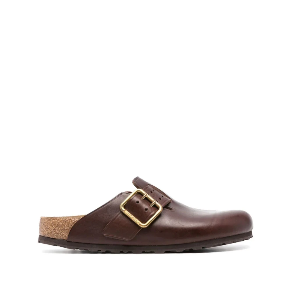 Birkenstock Roast Boston Mules Brown, Herr