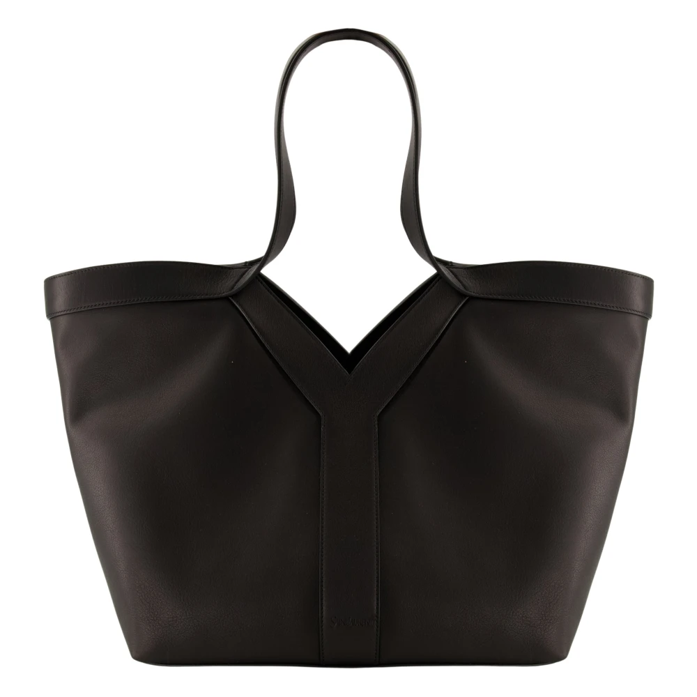 Saint Laurent Women's Black Shopping Bags, One Size, Y Tote
