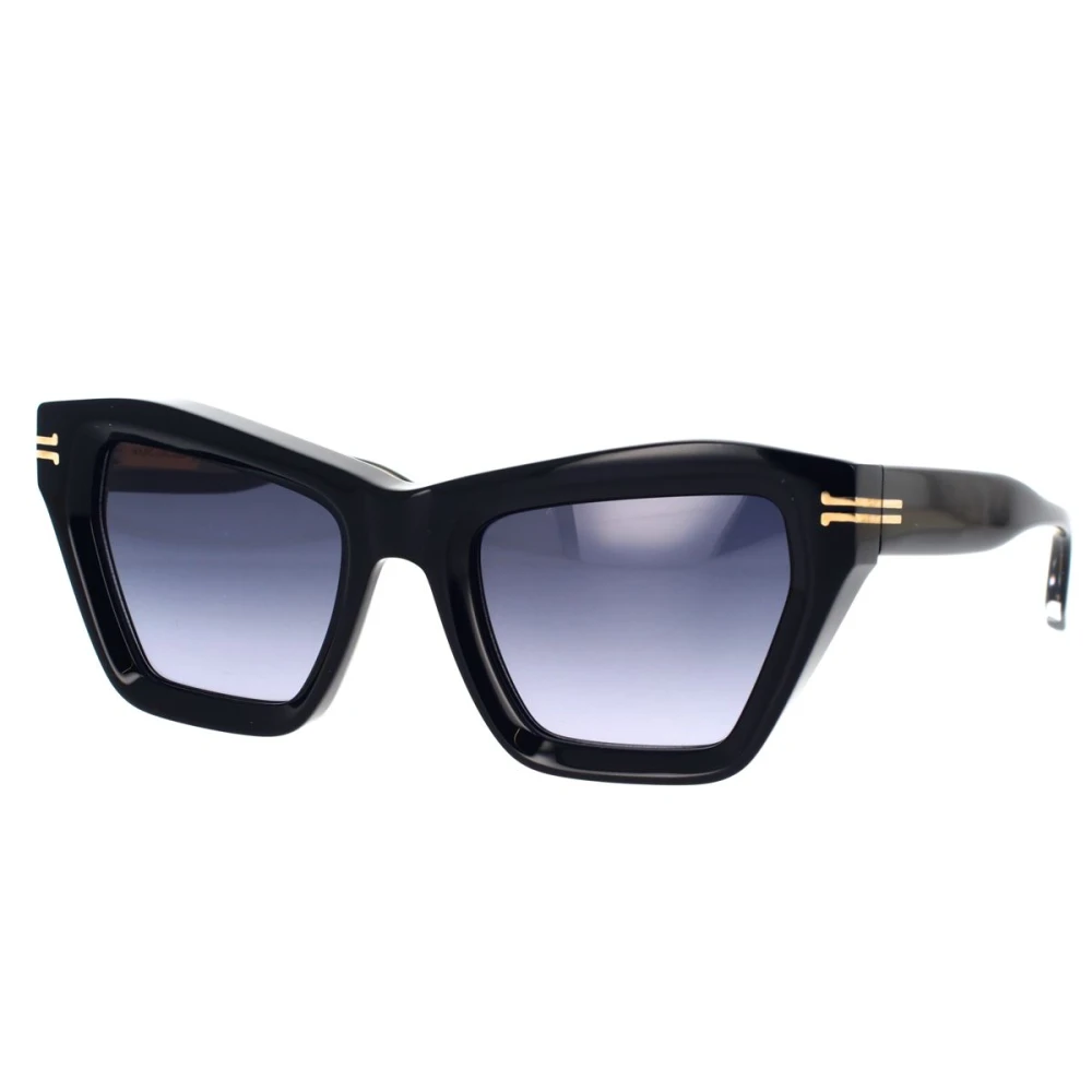 Marc Jacobs Trendy vierkante zonnebril voor vrouwen Black Unisex