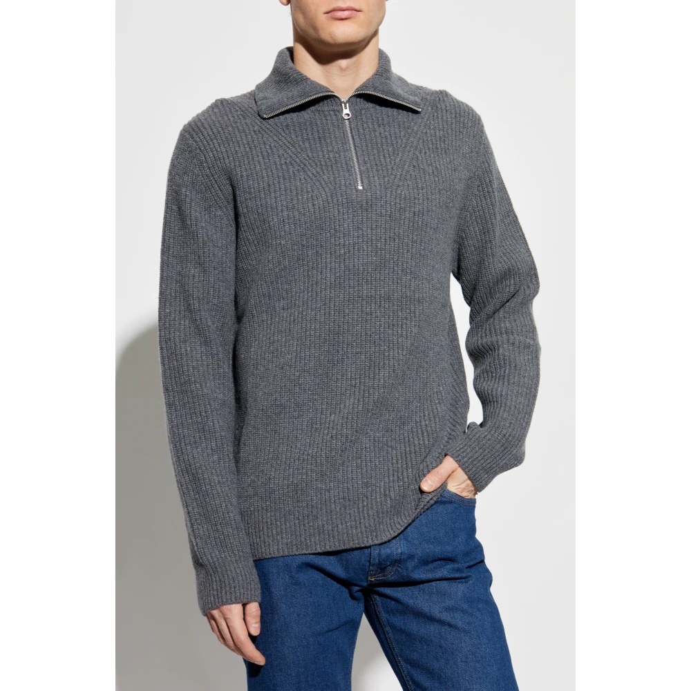 Samsøe Wollen Trui Jacks Gray Heren