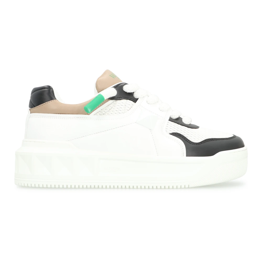 Valentino Garavani One Stud XL Low-top Sneakers Heren Schoenen Wit