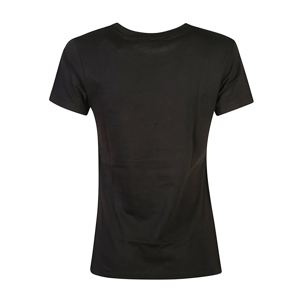 Calvin Klein Jeans Zwarte T-shirts en Polos Black Dames