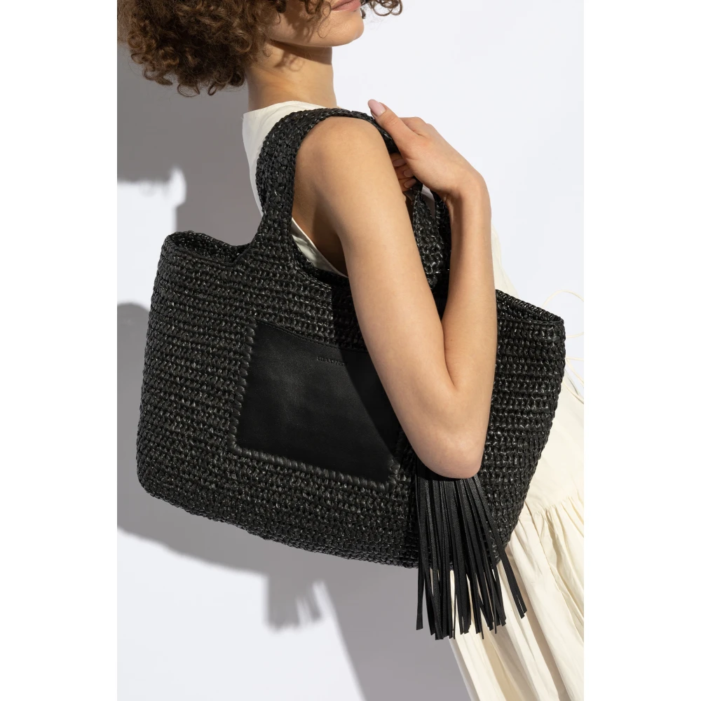 Ulla Johnson Kamari shopper tas Black Dames