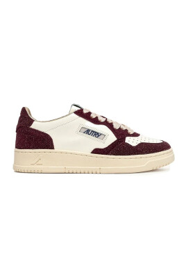 sneakers-basse-marron-paillettes-cuir-blanc