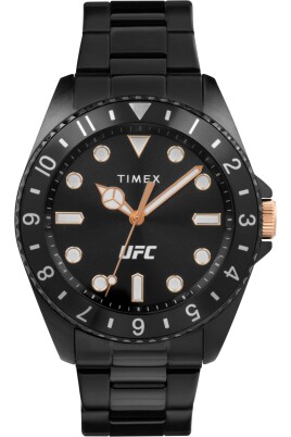 analog-black-stainless-steel-watch
