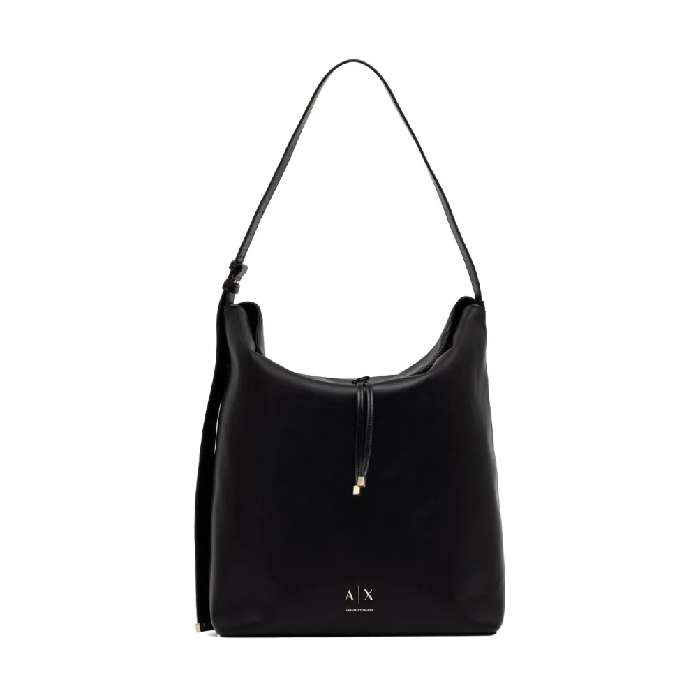 Armani Exchange Donna Nero Donne, Borsa A Mano, Borsa A Tracolla Alice 31,5 Cm, - Immagine 4