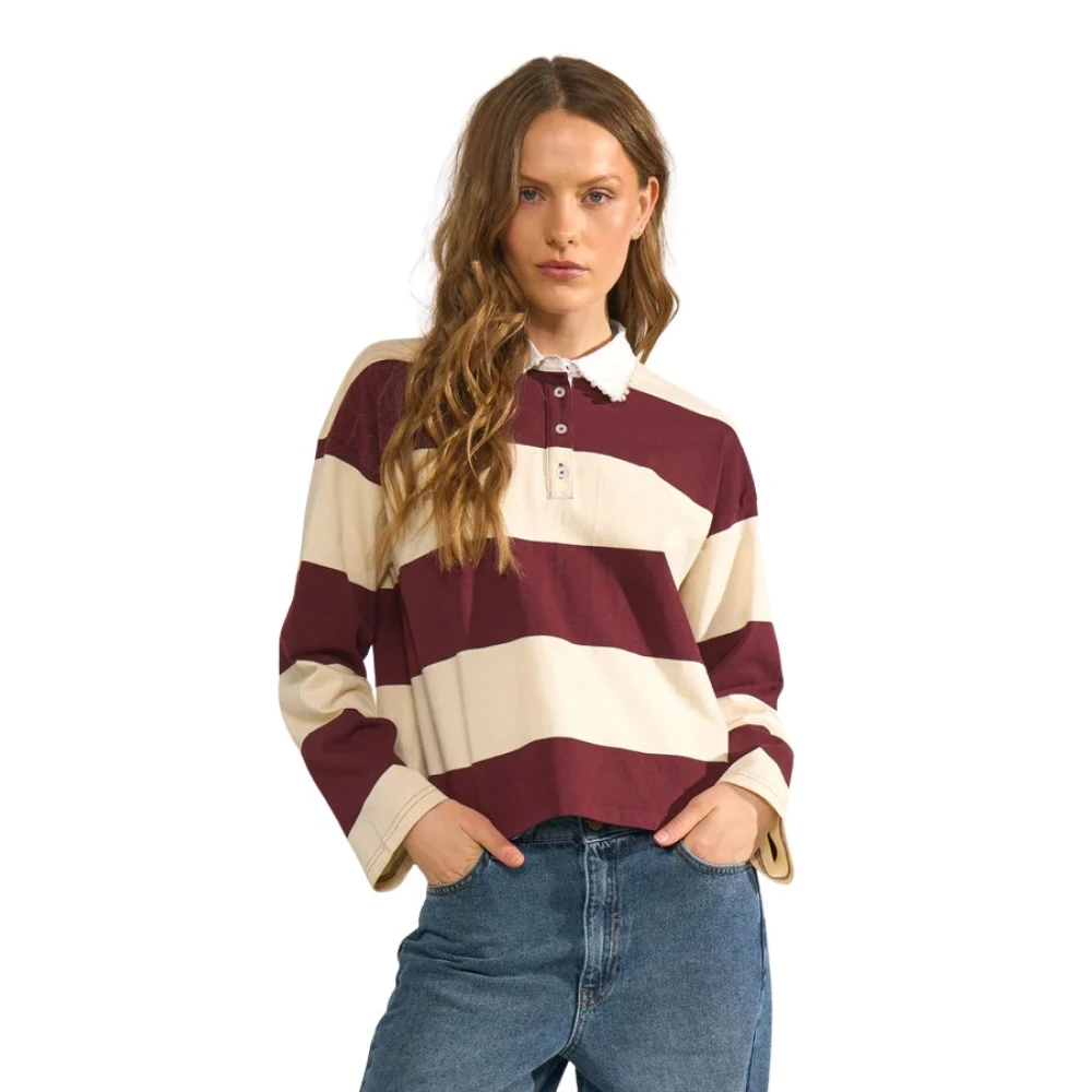 Nümph , Damen, Oberteile, Rot, Xl