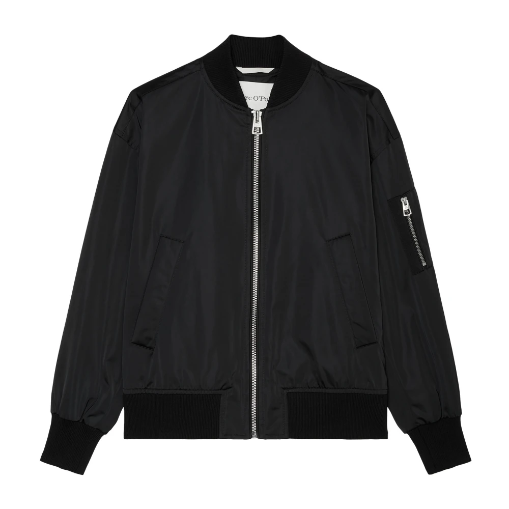 Marc O'Polo Aviator blouson A-vorm Black Dames