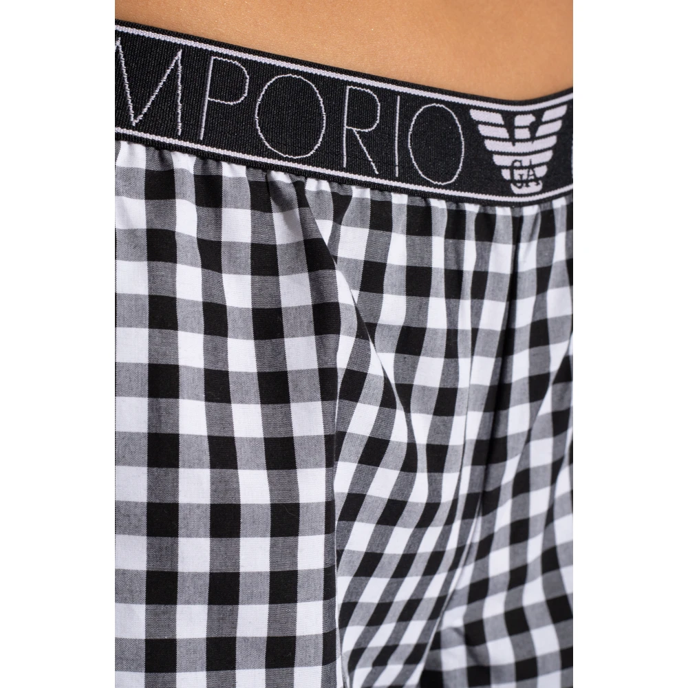 Emporio Armani Ondergoed shorts Black Dames