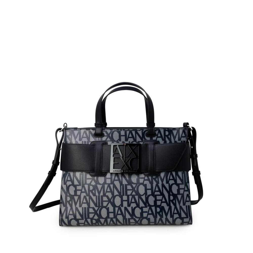 Armani Exchange Bolso Negro Con Cierre De Cremallera Bags Mujer Negro 