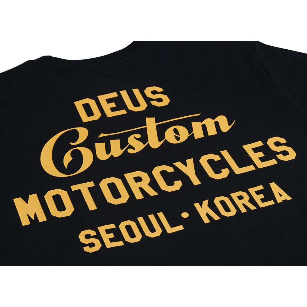 Deus Ex Machina Time Taker Zwarte Tee Black Heren
