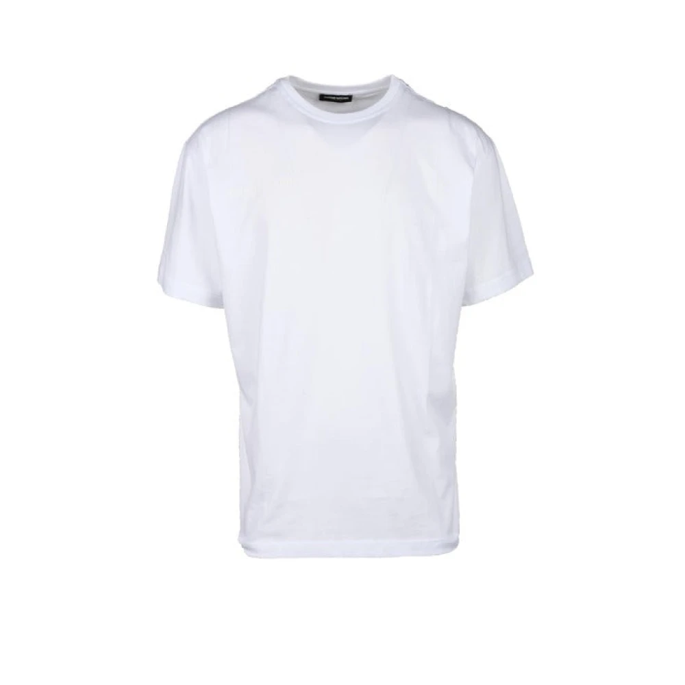 Costume National Witte Katoenen T-shirt voor Mannen White Heren
