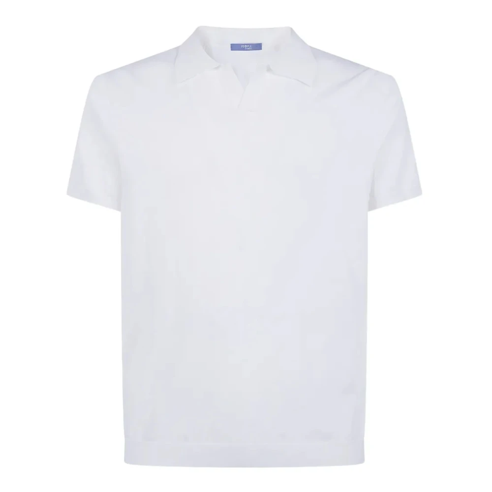 People Of Shibuya White Polo Shirts, Male, L, Nosaka Polo Shirt