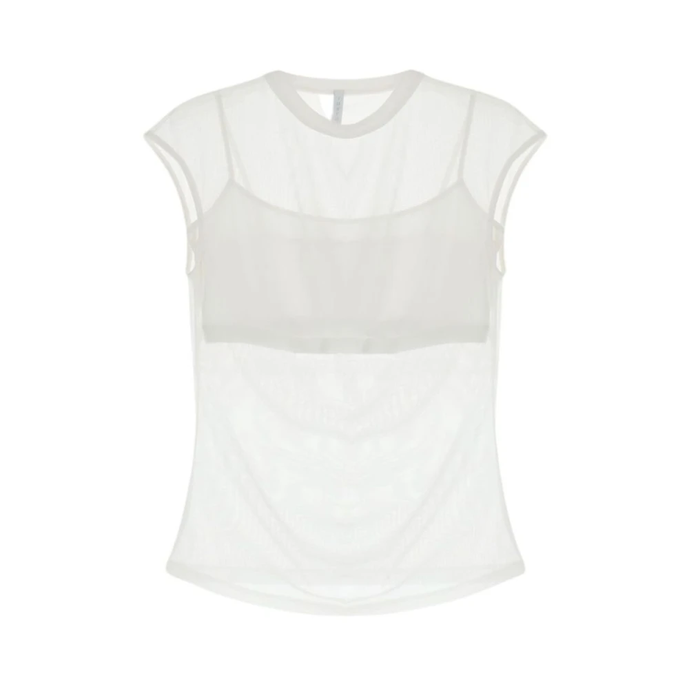 Imperial Mouwloze Top White Dames