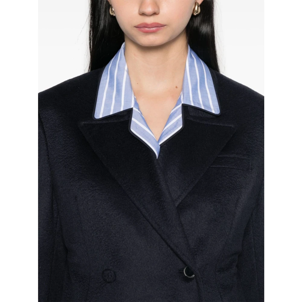 Gabriela Hearst Donker Marineblazer voor Mannen Blue Dames