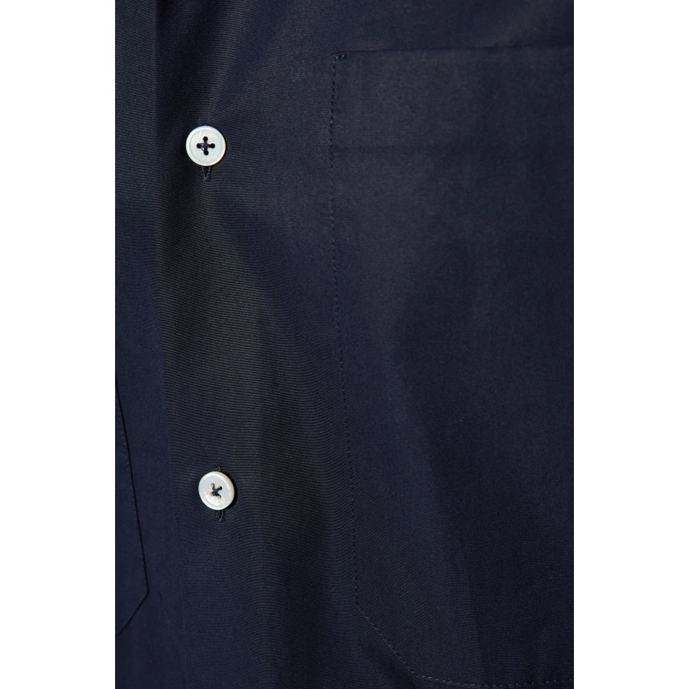 Jil Sander Katoenen shirt Blue Heren