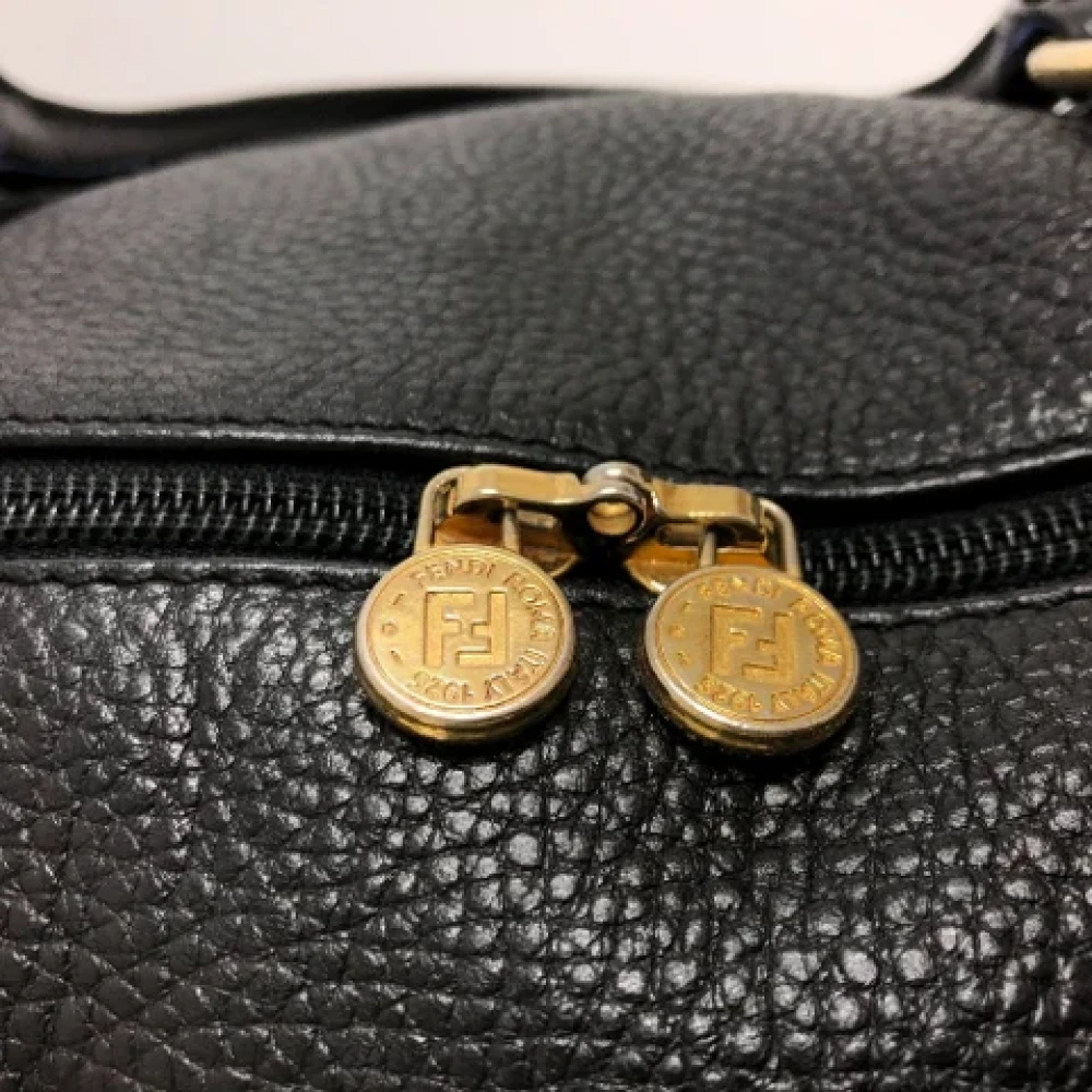 Fendi Vintage Pre-owned Leather fendi-bags Black Dames