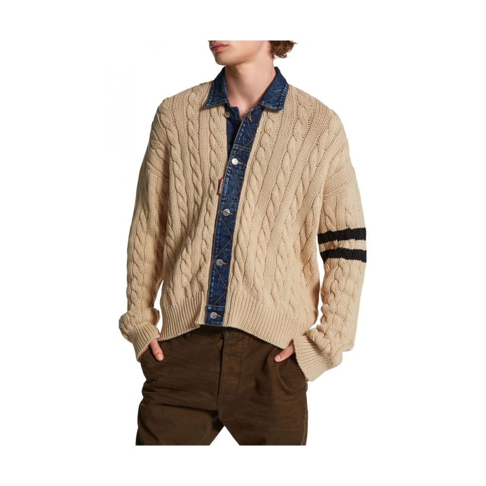 Knitwear > Cardigans - - Dsquared2 - Modalova