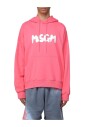 fuchsia-logo-print-hoodie-sweatshirt