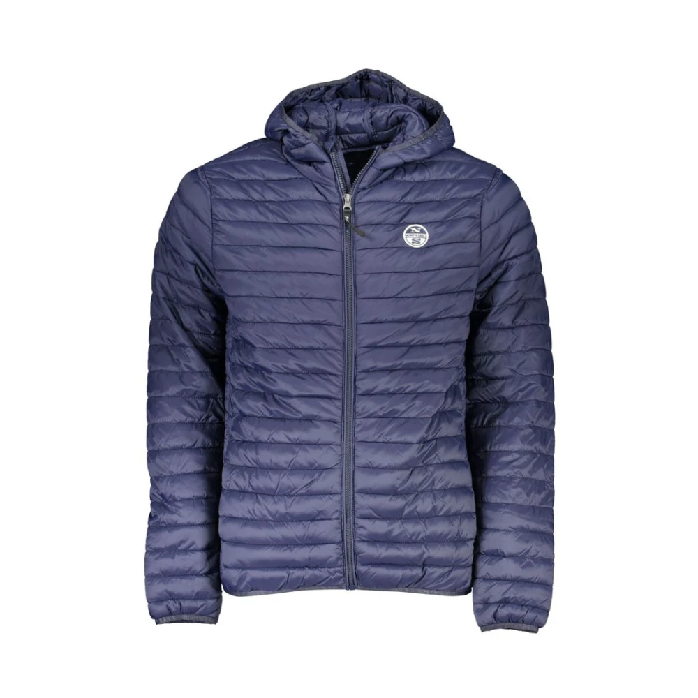 North Sails Men's Blue Polyamide Jacket - Winter Jackets - Xl - Jackets