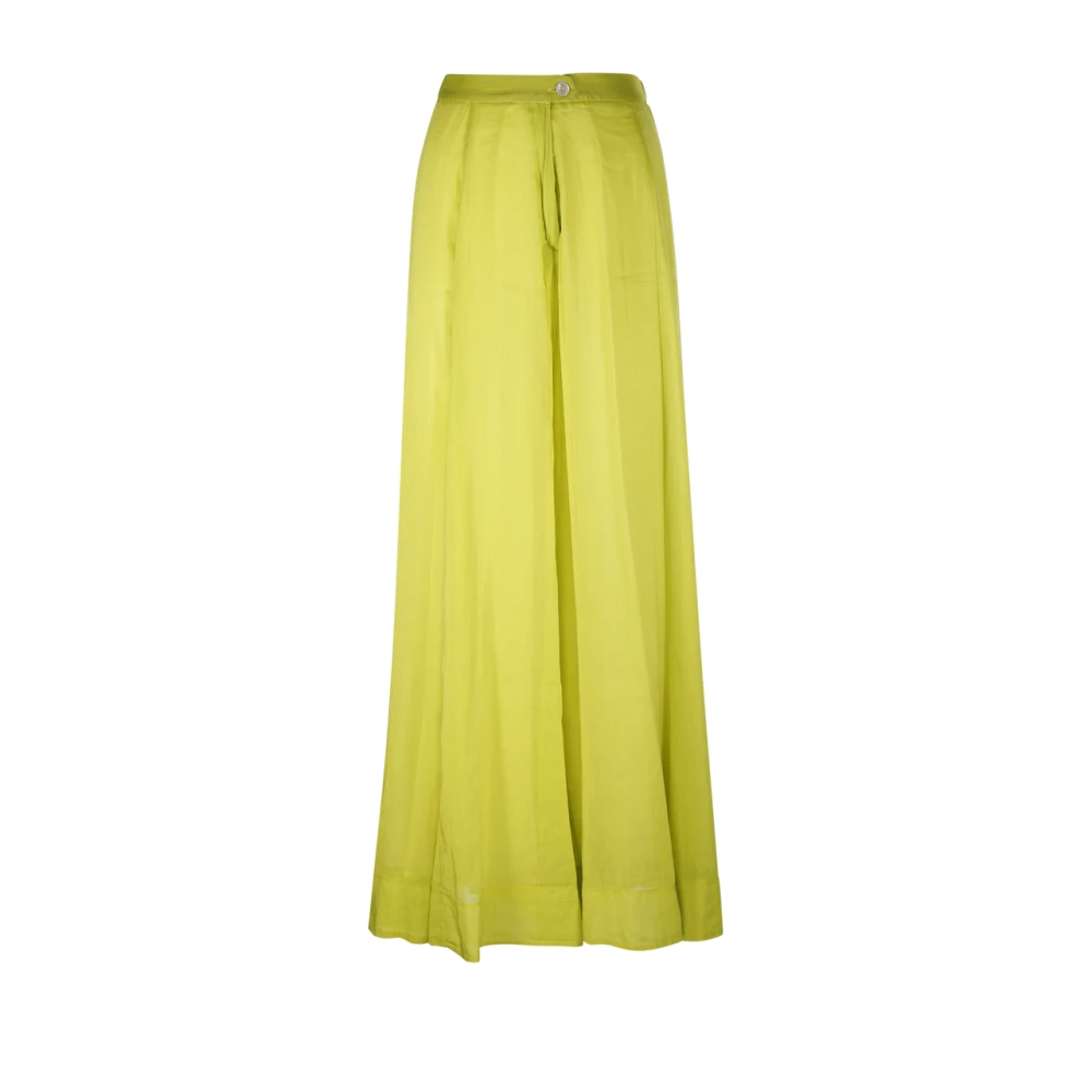 Forte Stella Voile Broek Green Dames