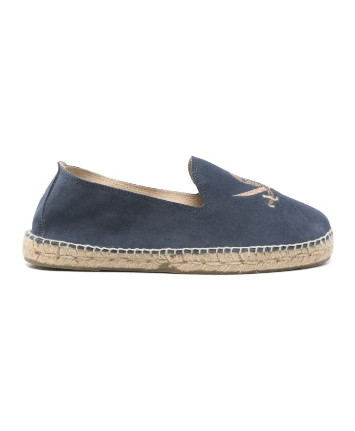 blue-flat-shoes