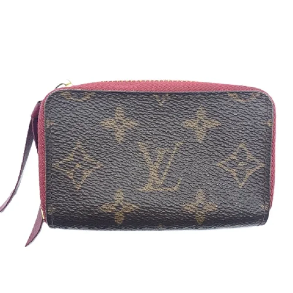 Louis Vuitton Vintage Pre-owned Canvas wallets Pink Dames