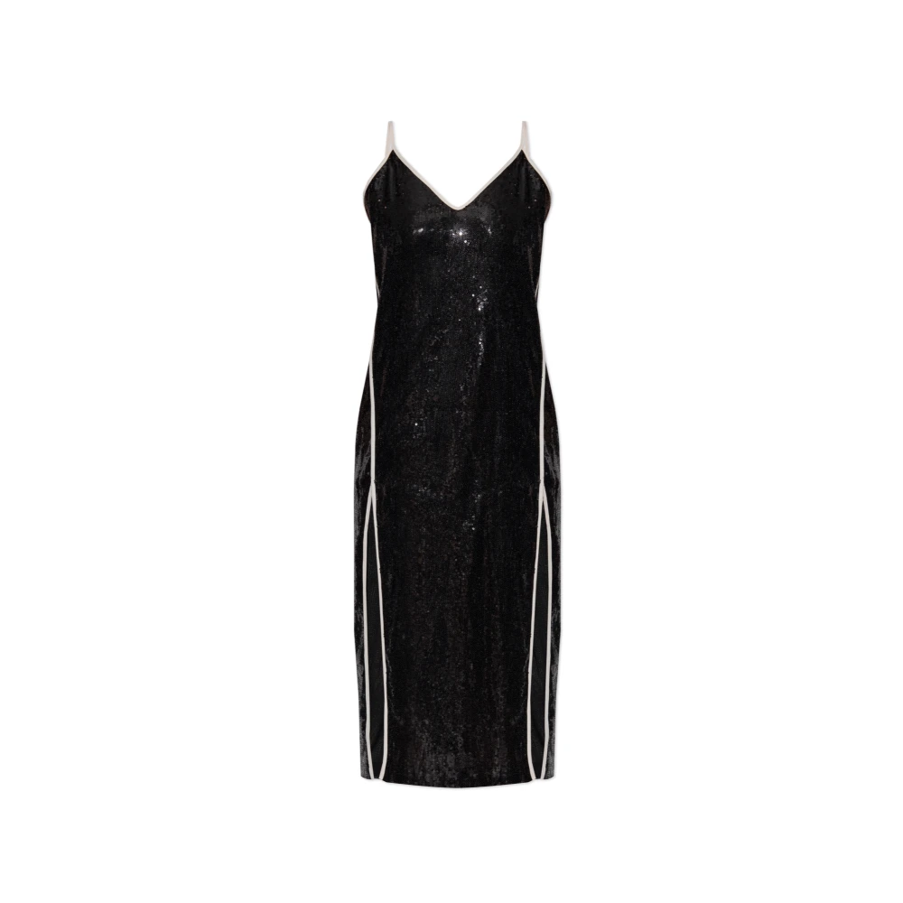 Palm Angels Mujer Negro Vestidos, Talla: Xs