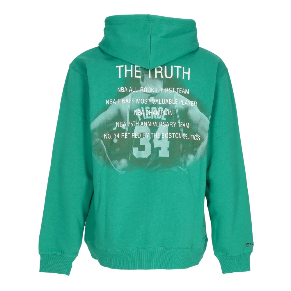 Mitchell & Ness Vintage NBA Hoodie Boston Celtics Logo Green Heren