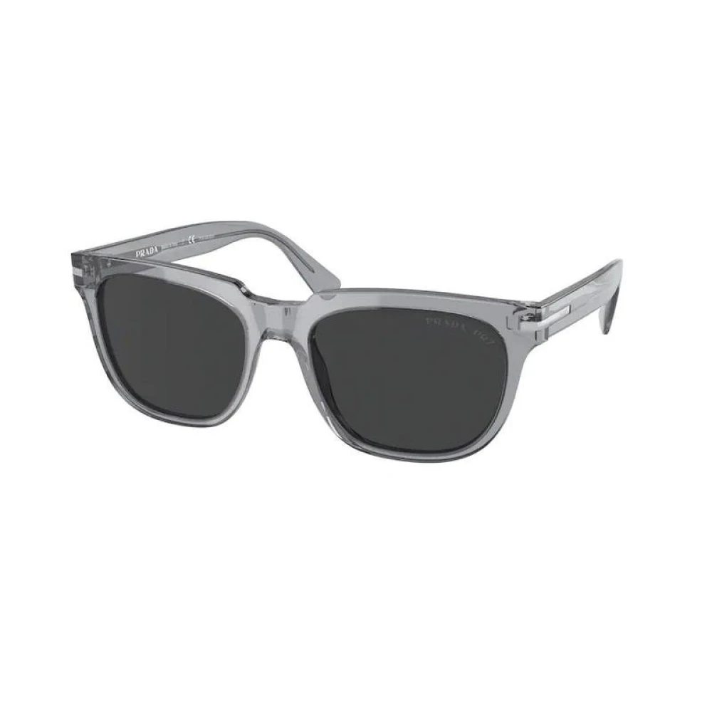 Prada Elegante zonnebril voor een verfijnde uitstraling Gray Unisex