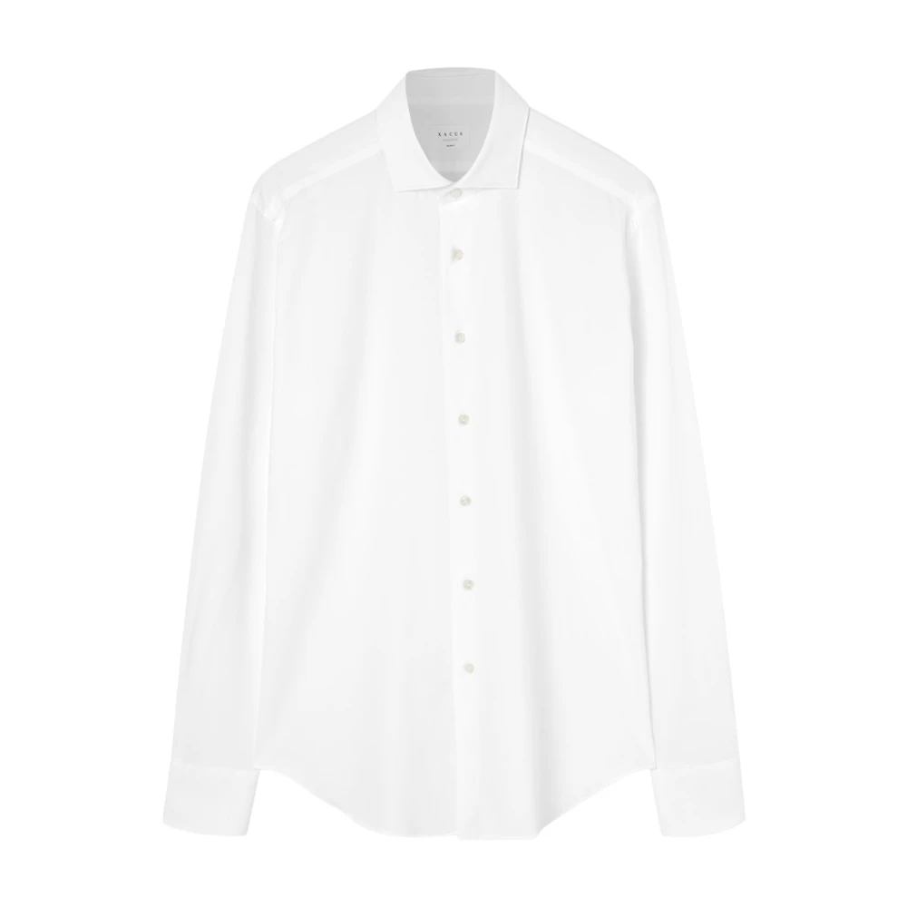 Xacus Casual Shirts White Heren