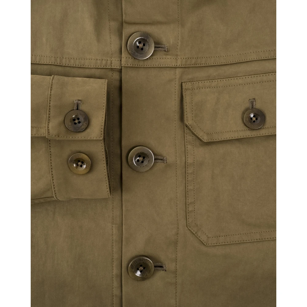 Ten C Klassieke Denimjas Green Heren