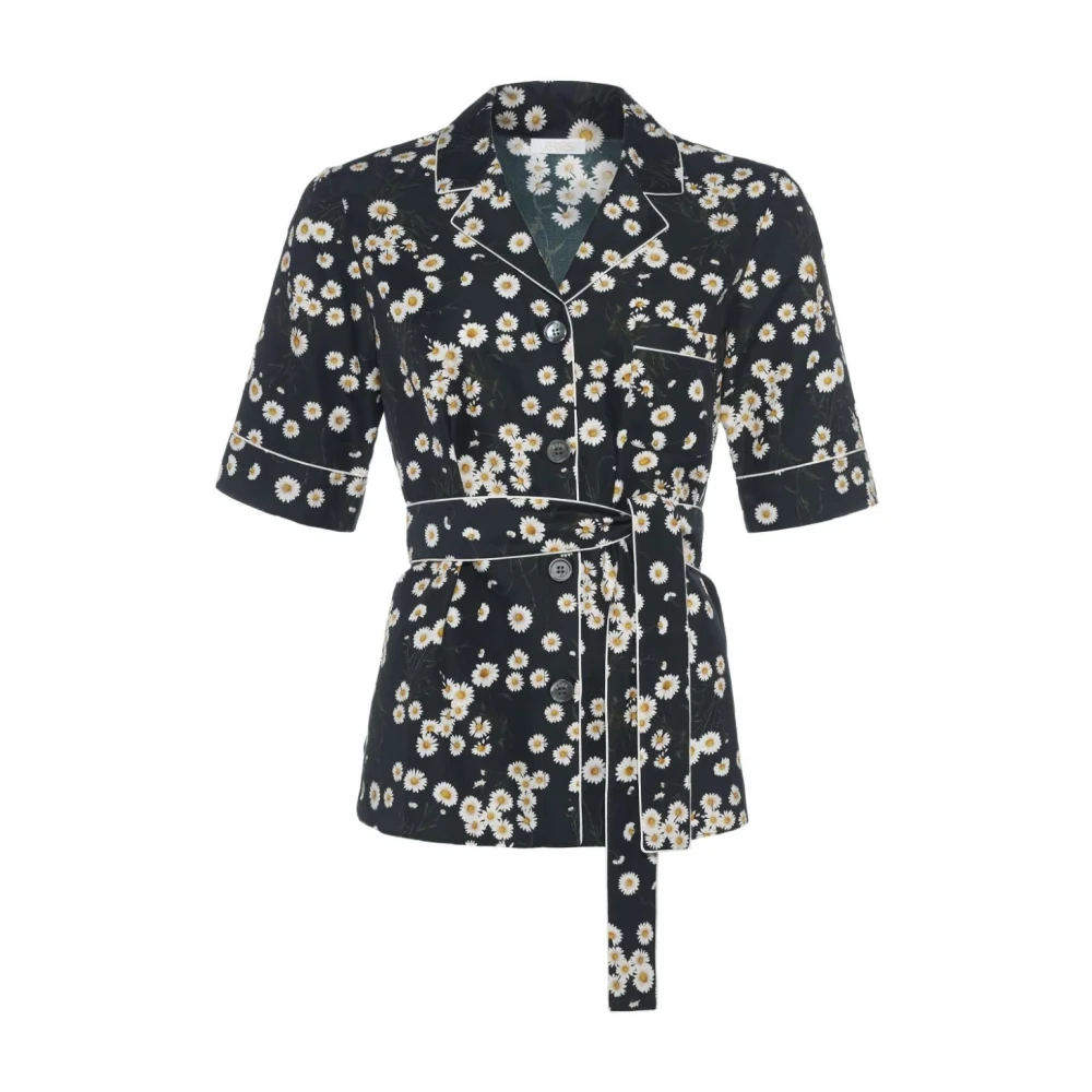 Eres Romantische Liefde Chemise Print Black Dames