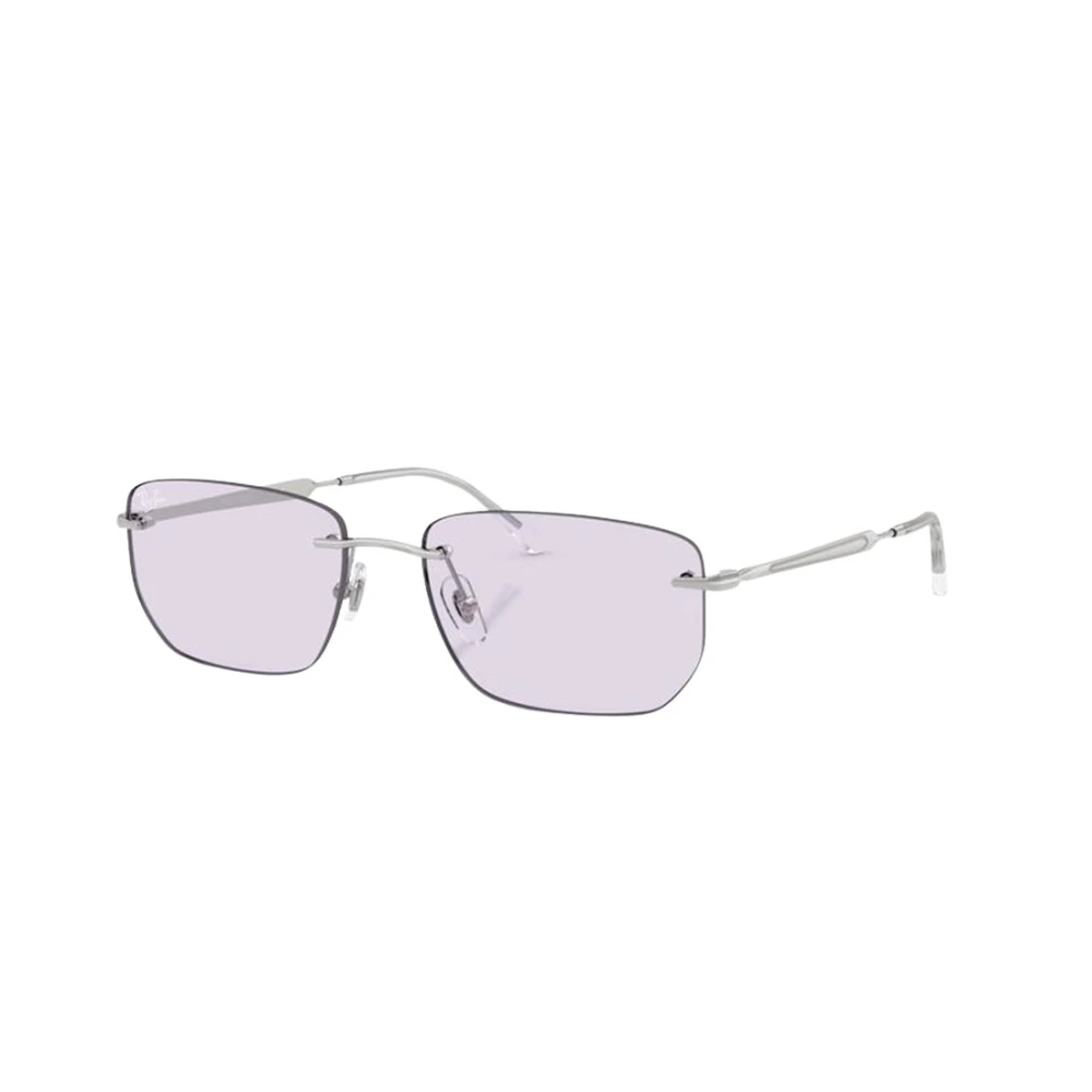 Ray-Ban Unisex Sunglass RB3768 Transitions ® Color Touch ™ Lenses - Frame color: Silver, Lens color: Amethyst - Image 4