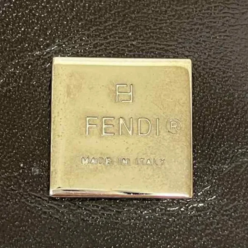 Fendi Vintage Pre-owned Canvas wallets Brown Dames