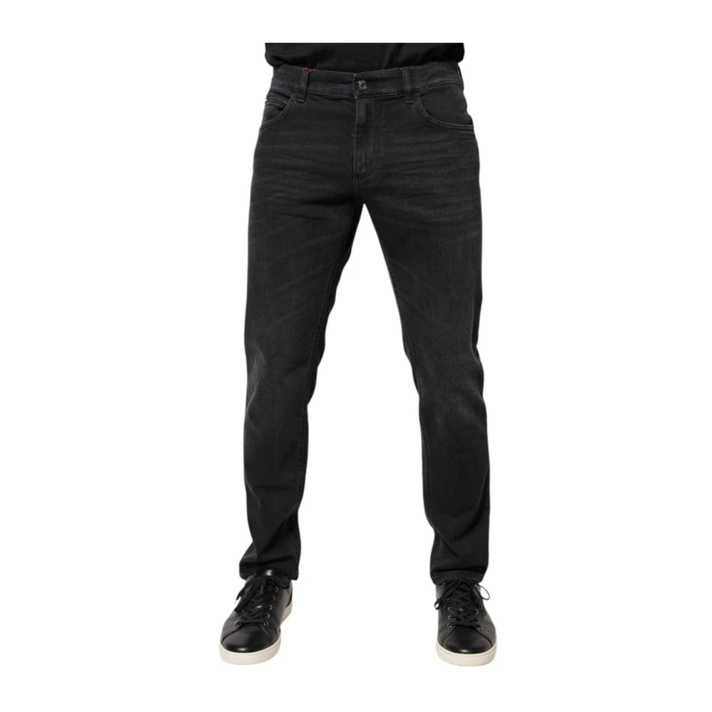 Dolce & Gabbana Men's Black Skinny Denim Jeans Classic Style