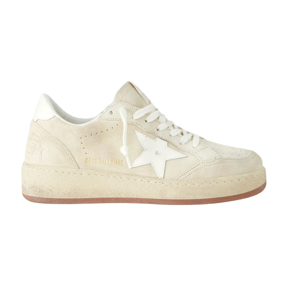 Golden Goose Ball Star 2 Leather Sneakers Dames Schoenen Beige