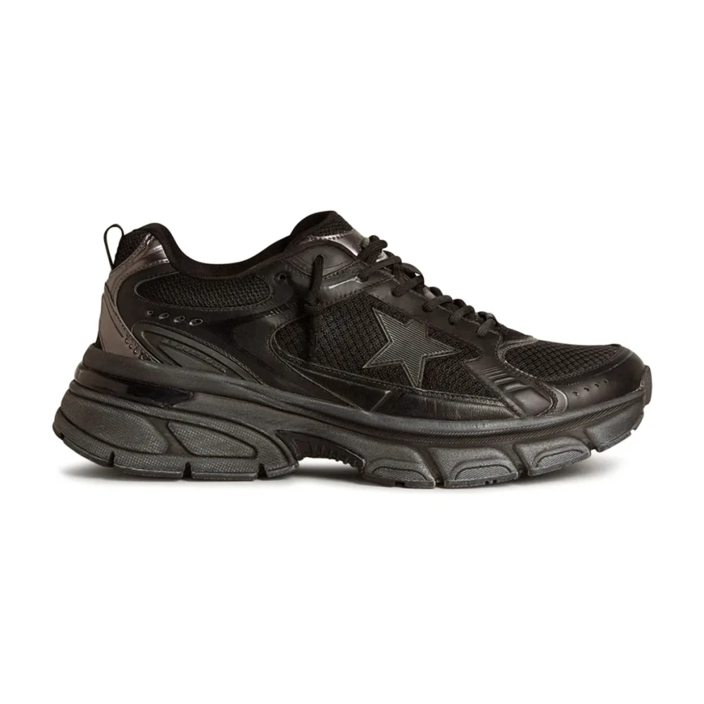 Golden Goose Women's Black Lightstar Trainers - Sneakers - 4 Uk - Shoes