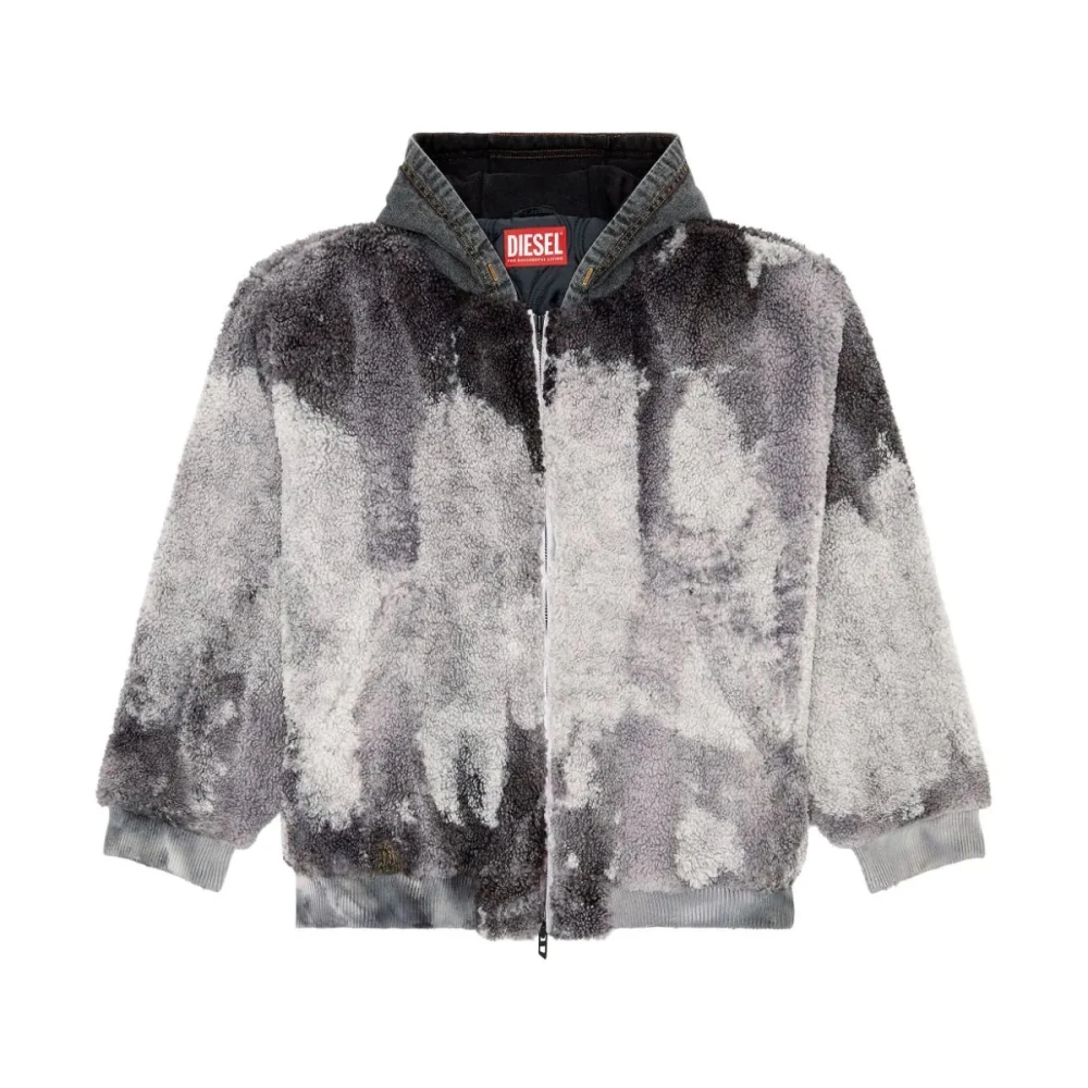 Diesel Stijlvolle S-depla Jas in 93R Kleur Gray Heren