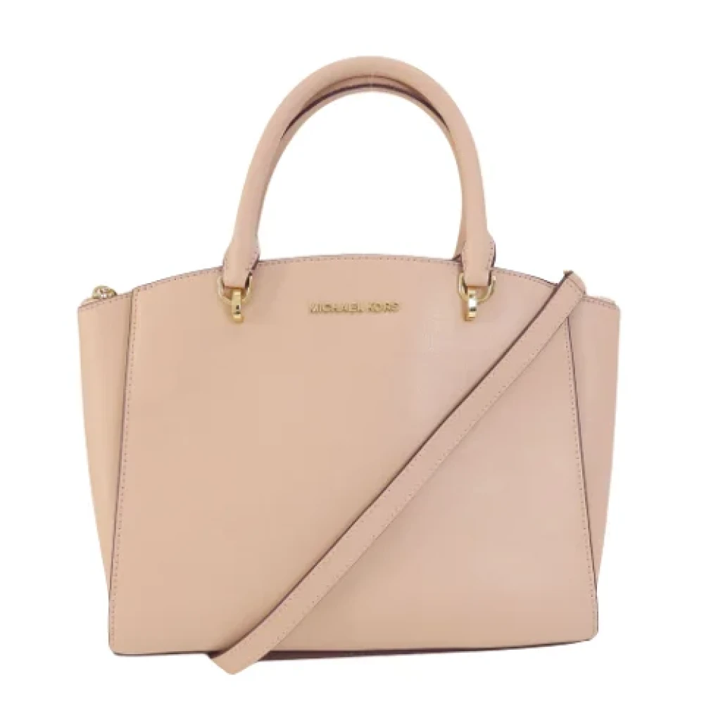 Michael Kors Pre-owned Leather handbags Pink Dames