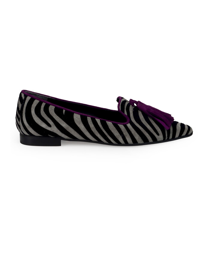 chaussures-plates-imprime-zebre-gris