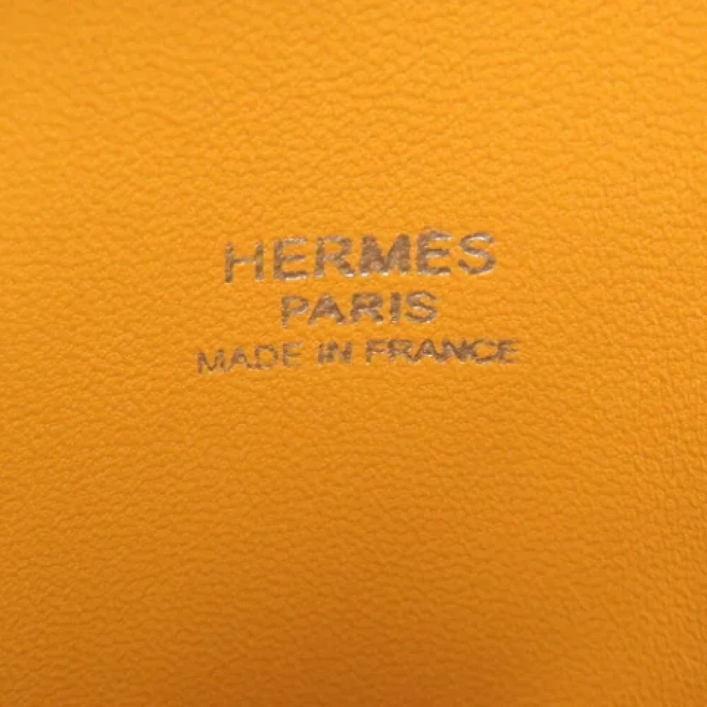 Hermès Vintage Pre-owned Leather handbags Brown Dames