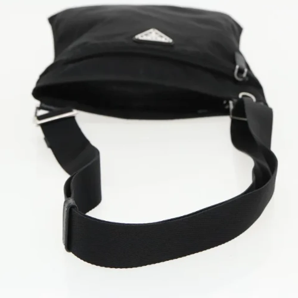 Prada Vintage Pre-owned Nylon prada-bags Black Dames