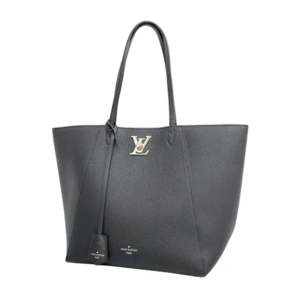 Louis Vuitton Vintage Pre-owned Leather louis-vuitton-bags Black Dames